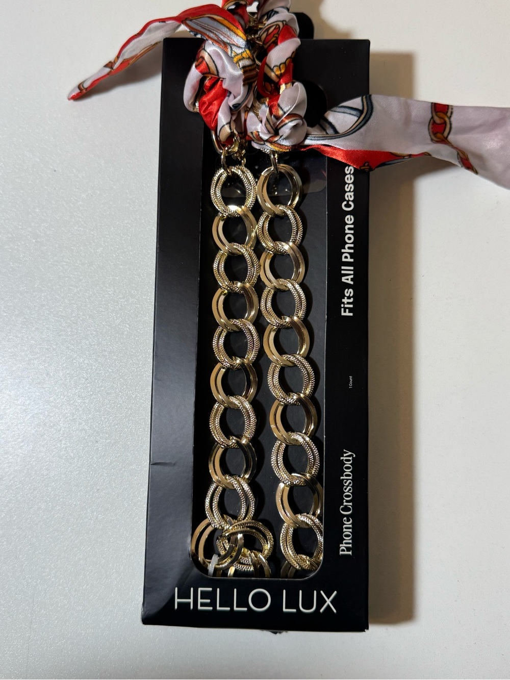 Gold Phone Chain Crossbody Attachment